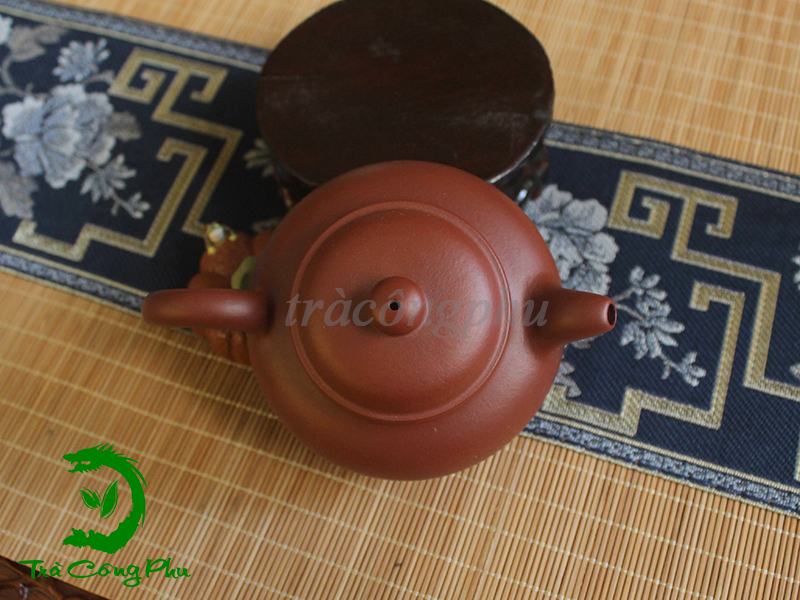 Ấm tử sa chuyết chỉ đại hồng bào ATS1125